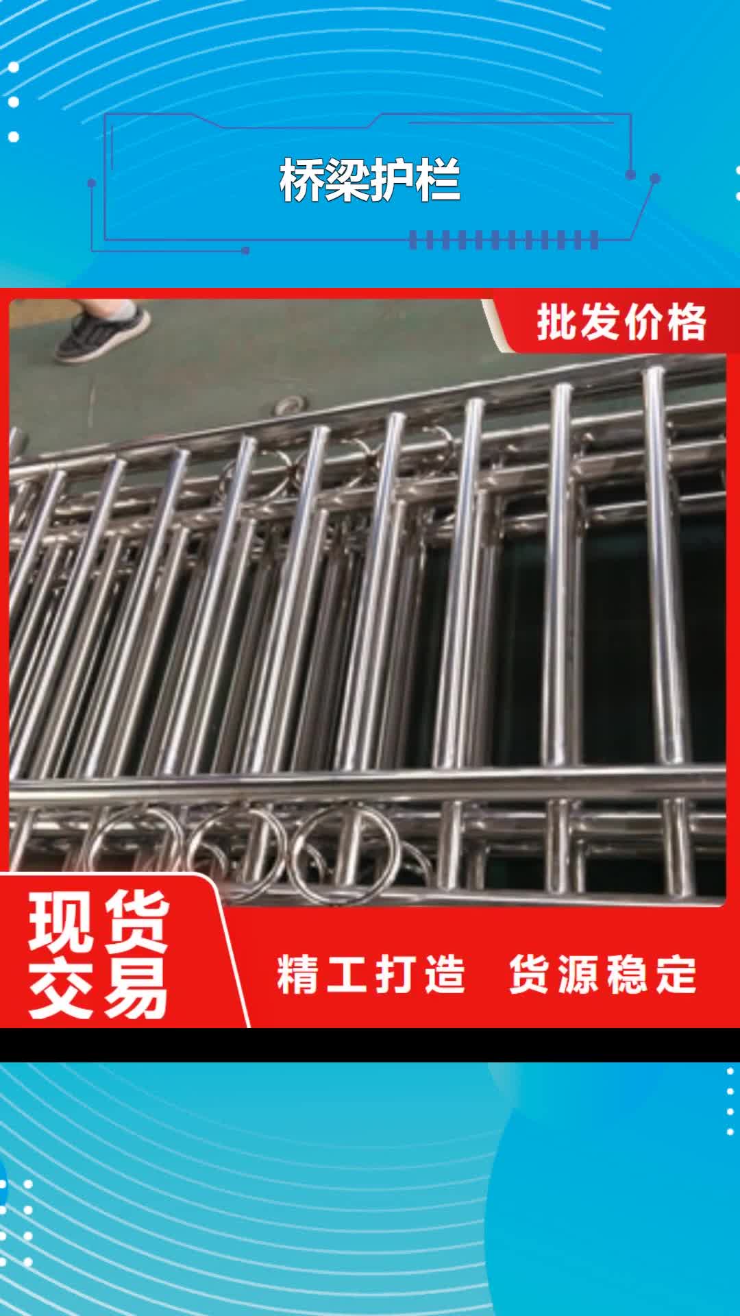 广西 桥梁护栏-【碳钢防撞护栏】精致工艺